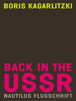 cover image of Back in the USSR